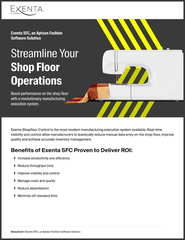 The benefits of Exenta SFC can help streamline your shop floor operations.